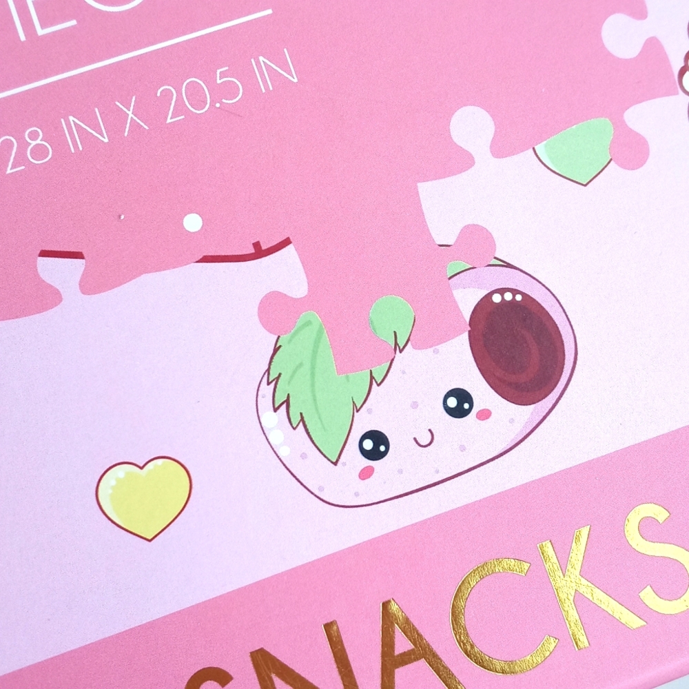 Kawaii Snacks Mystery 1000 Pieces Puzzle (Puzzle Size 28" x 20.5") Ages 12+ - Picture 10 of 16
